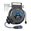 DEWENWILS 20Amp Retractable Extension Cord Reel, 30FT 2500W Power Cord Reel