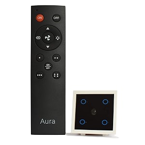dewire 4-way onoff 220v-240v digital remote-control wireless wall switch with ir remote controlwithout fan regulator four channel switch