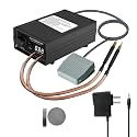 DeWire 8000W Professional Portable Spot Welder Machine, Dual Pulse Technology with Digital Display & Foot Pedal for 18650/21650 Battery Pack Welding [0.1-0.3MM Nickel Strip],Rechargable and Portable