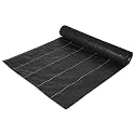 Dewitt Sunbelt Weed Barrier Fabric 3.2 oz, 6 x 300 Feet – Heavy-Duty