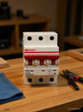 Dewon Electric 63A Triple Pole Isolator | 3P Main Switch | Overload & Surge Protection 63A MCB (3)