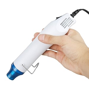 abs portable mini electric heating nozzle hot air gun multi-purpose professional heat pen white