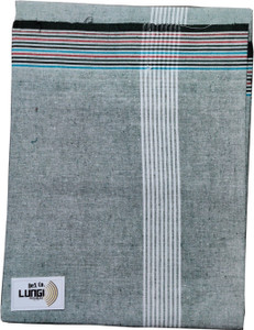 dex co striped dark green lungi