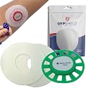 Dexcom G7 GripShield -by Deck My Diabetes. Flexible and Reusable CGM Armor-Protection from Accidental Bumps (Simply Green)