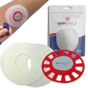 Dexcom G7 GripShield -by Deck My Diabetes. Flexible and Reusable CGM Armor-Protection from Accidental Bumps (Fire Engine Red)