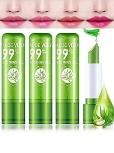 Dexklut Aloevera Natural Crayon Lipstick Pack of
