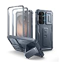 Dexnor for Samsung Galaxy S26 FE Case with Kickstand,Navy Blue