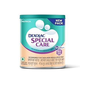 dexolac special care infant formula milk powder for premature babies born before 37 weekslow birth weight less than 25 kg 400g