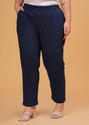 Dexus Regular Fit Women Blue Trousers