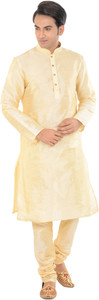 deyann men pure silk kurta pyjama set