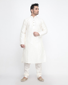 deyann men pure silk kurta pyjama set
