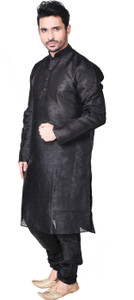 deyann men pure silk kurta pyjama set