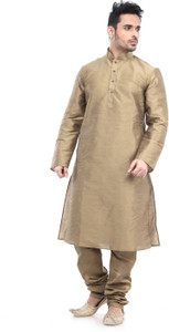 deyann men pure silk kurta pyjama set
