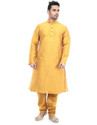 DEYANN Men Pure Silk Kurta Pyjama Set