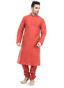 DEYANN Men Pure Silk Kurta Pyjama Set