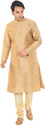 DEYANN Men Pure Silk Kurta Pyjama Set