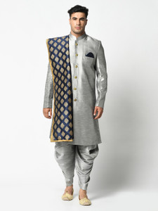 deyann self design sherwani