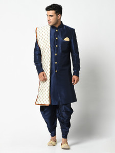 deyann solid sherwani