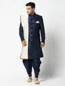DEYANN Solid Sherwani