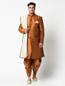 DEYANN Solid Sherwani