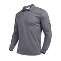 Deyeek Men39s Polo Shirts Long Sleeve Golf