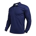 Deyeek Men39s Polo Shirts Long Sleeve Golf