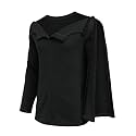 Deyeek Men's Shoulder Surgery Shirts Front Zip Adaptive Shirt with Arm Open