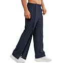 Deyeek Men's Tear Away Pants 2 Side Full Open Bottom Sweatpants Loose Fit Casual Adaptive Post Surgery Pants with Pockets