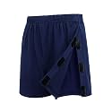 Deyeek Men's Tear Away Post Surgery Cotton Shorts 3-inch