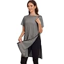 Deyeek Women Post Shoulder Surgery Tear Away Full Open Side Snap Nightgowns