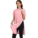 Deyeek Women Post Shoulder Surgery Tear Away Full Open Side Snap Nightgowns