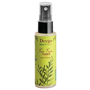 deyga face toner 50ml  provides hydration  restores the ph balance  soothing for skin  for all skin types 50 ml tea tree