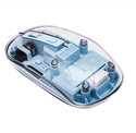 Dezful Transparent Wireless and Bluetooth Rechargeable Mouse