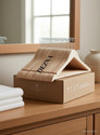 DEZNA Wooden Plastic Space Saving Plastic Coat