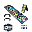 DFF Pushup Board for Men |15 In 1 Push Up Board for Men, Pushup Bars, Push Up Board Game, Push up Stand | Chest workout equipment For Men & Women | Push Up Bar For Home Gym
