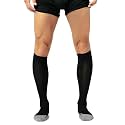 DFND Unisex Hybrid Ax/Rx Over the Calf Compression Socks (1 Pair) – Injury Relief, Recovery – Made in USA