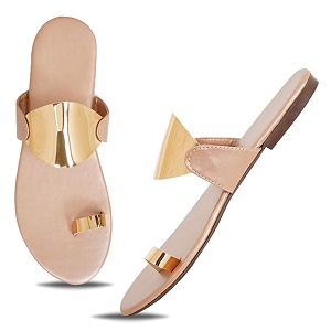 DFR Women Casual Cushioned Flat Slippers Woman