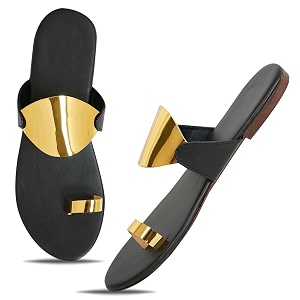 DFR Women Casual Cushioned Flat Slippers Woman