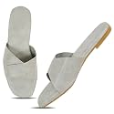 DFR Women Casual Cushioned Flat Slippers Woman