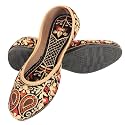 DFR Women Embroidered Mojari Juttis