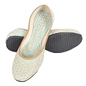 DFR Women Embroidered Mojari Juttis