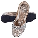 DFR Women Payal Embroidered Mojari Jutti Ladies