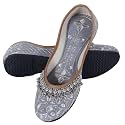 DFR Women Payal Embroidered Mojari Jutti Ladies