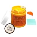 DGAGA Wood Burning Paste Wood Burning Gel for Heat Gun Heat Activated Paste for Craft Chalk Paste for Wood Burning Etching Marker Stencil Wood Working Tools and Accessories on Wood,Canvas,Denim 4 OZ