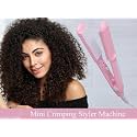 DGH 01 Pcs Stylish Crimper Res AN-8006 Mini Crimper Hair Styler For Womens And Teens, Pack Of 01 Pcs, Assorted