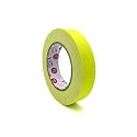 DGTAPE 1 inch x 30 ya Yellow Fluorescent Gaffer Tape. LDPE Coat Matte Finish. Premium Rubber Adhesive. USA Brand | Non Reflective UV + Yellow NEON UMF25/25/Y - 1in X 30yard