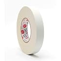 DGTAPE 1in X 60ya - White ultraMATT Wide Gaffer Tape - Matte Finish Professional Grade &amp; Perfect Natural Rubber Adhesive Back. Non-Reflective &amp; Ease Tear by Hand UM25/50/W (1 in X 60 ya, White)