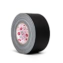 DGTAPE 3in X 60ya - Black ultraMATT Wide Gaffer Tape. Matte Finish Surface UM72/50/B (3 in X 60 ya, Black)