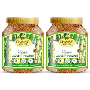 dhampure speciality organic jaggery powder 16kg 2 x 800g desi shakkar