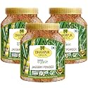 Dhampure Speciality Organic Jaggery Powder, 2.4Kg (800Gx3) | Desi Gur Shakkar Powder | Source Of Minerals | Healthier Substitute For White Sugar | Free From Chemical Fertilizers, Preservatives | Traditional Natural Sweetener 